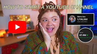 How I started a youtube channel and grew 1M subscribers in a YEAR!! 💗