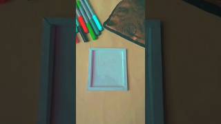 DIY frame with paper 😚😚