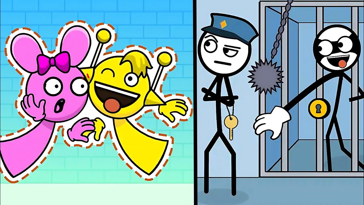 THIEF PUZZLE vs WALL CHALLENGE ASMR Gameplay Android iOS, Satisfying Gameplay,Part