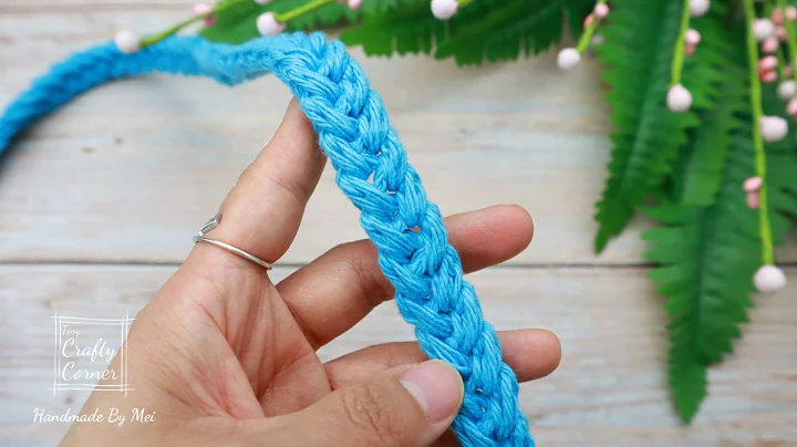 Crochet Easy Bag Strap Tutorial