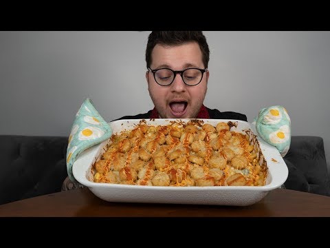 SPICY BUFFALO CHICKEN MAC AND CHEESE MUKBANG + HORROR SUBWAY STORIES