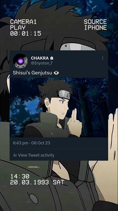 Shisui uses Genjutsu on Ao's Squad😵‍💫