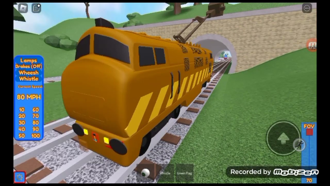 Thomas and the magic railroad chase Scene remake kinda