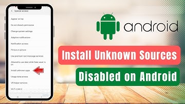 Install Unknown Dources disabled | Allow from Other Sources - Fixed !!
