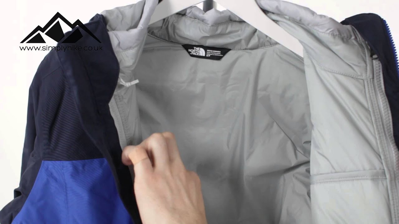 the north face carto triclimate hooded jacket