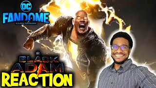 Black Adam (2021) - Dwayne Johnson Teaser Trailer Reaction \& Review | DC Fandome