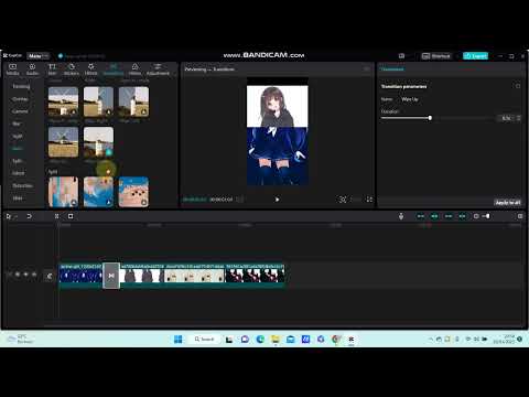 How to Make Wipe Up and Down Effect On CapCut PC Easily Using Transition? CapCut PC Tuts