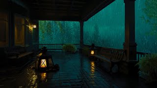 Rainstorm White Noise: Sleep with 12 Hours of Thunderous Rainstorm in the Getaway Cabin by Easy Sounds & Relaxation Channel 3,002 views 3 months ago 11 hours, 59 minutes