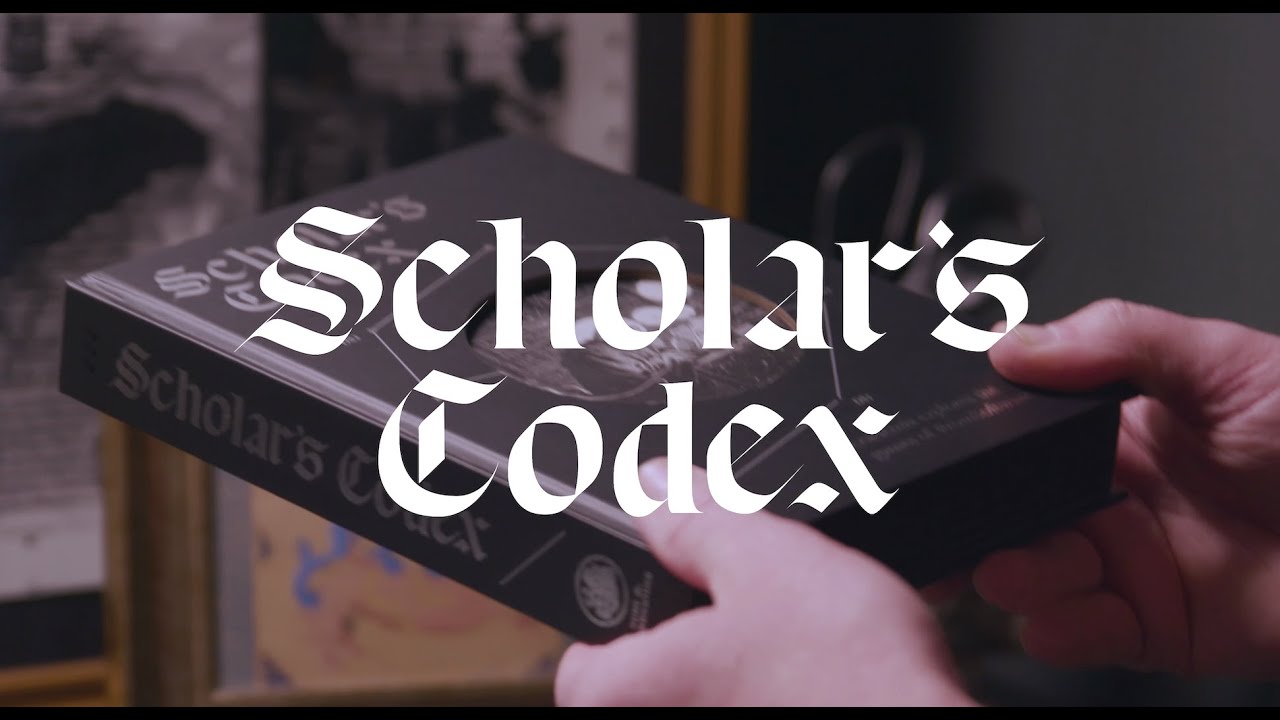 NEW BOOK REVEAL: SCHOLAR'S CODEX
