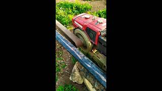 Power tiller into water pump
