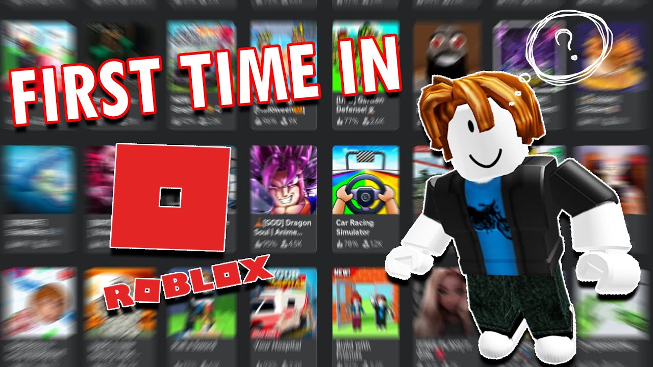 I Played Roblox for the First Time and Well - YouTube