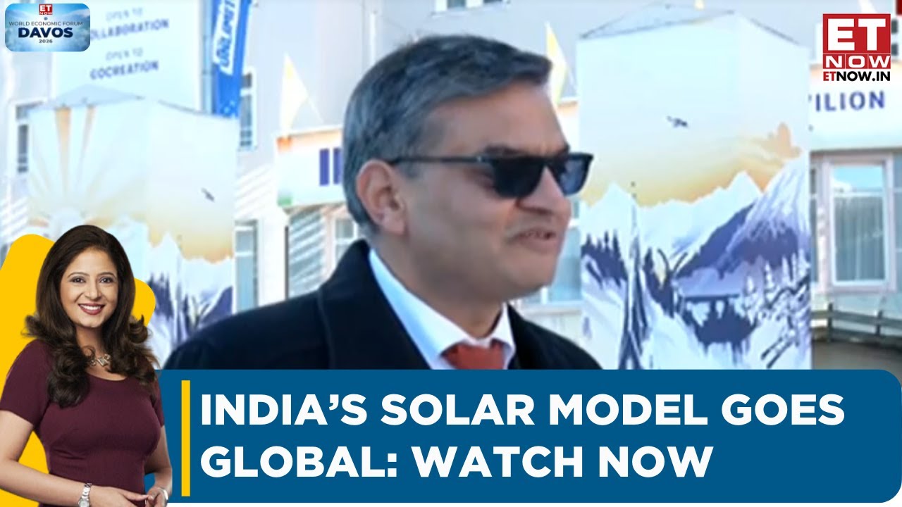 From Indian Farms To The World: How Solar Power Is Boosting Productivity & Jobs | Davos 2026