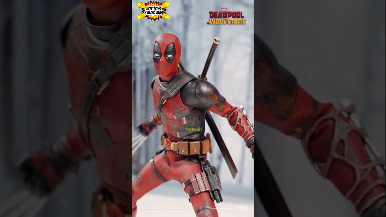 DEADPOOL Versión COMBATE WOW! Deadpool & Wolverine ⚔ HOT TOYS 