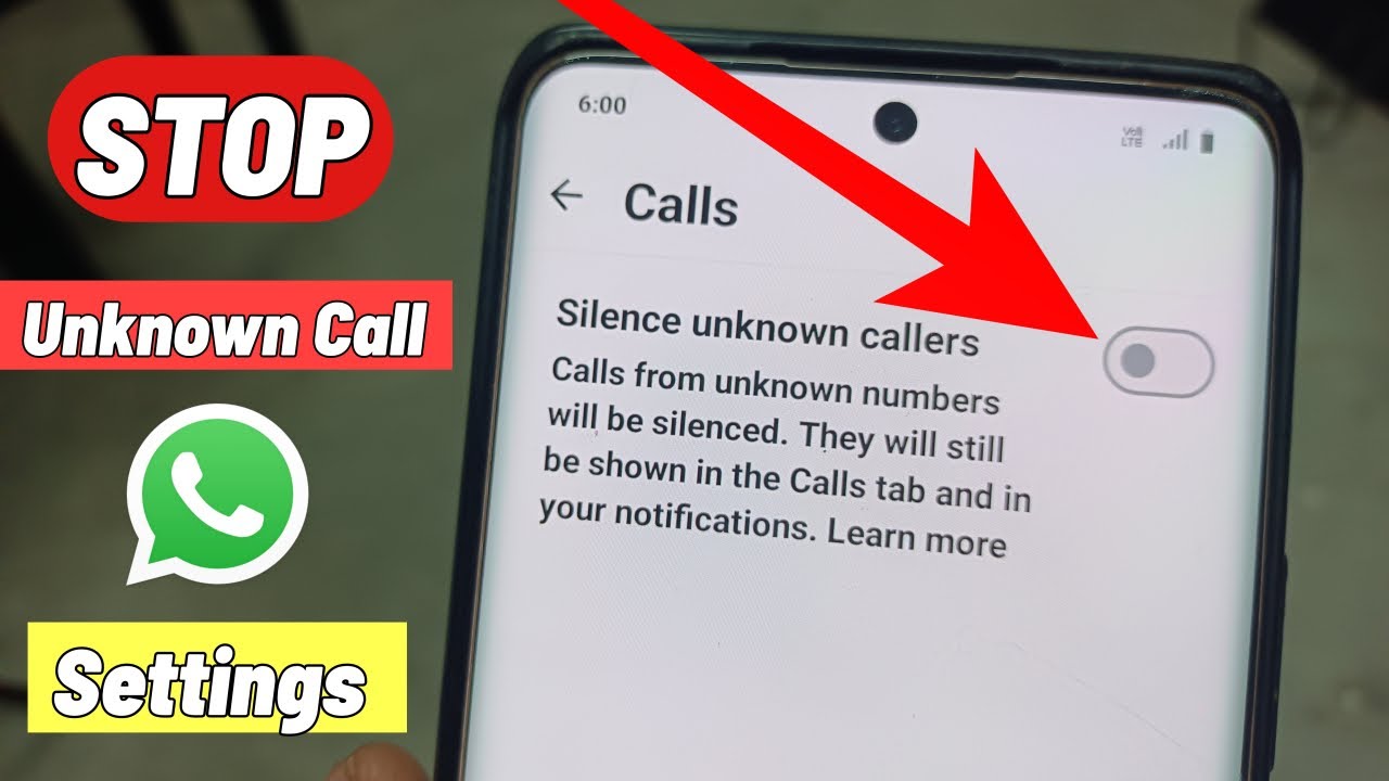 How to Stop Unknown Calls on WhatsApp(WhatsApp Unknown Call Block Kaise Kare)