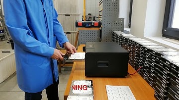 Data removal with hard drive and tape degausser ProDevice ASM120