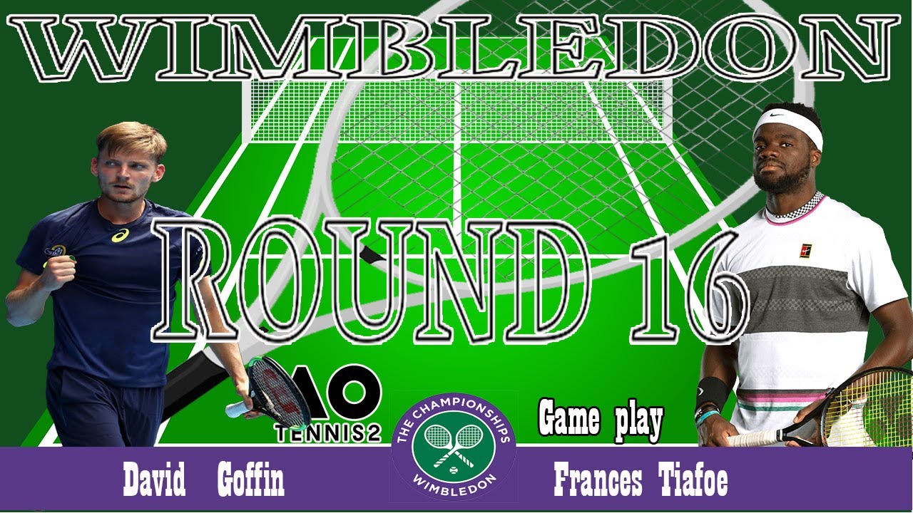 David Goffin vs Frances Tiafoe 🏆 ⚽ Wimbledon 2022 ROUND 16 (07/02/2022) 🎮