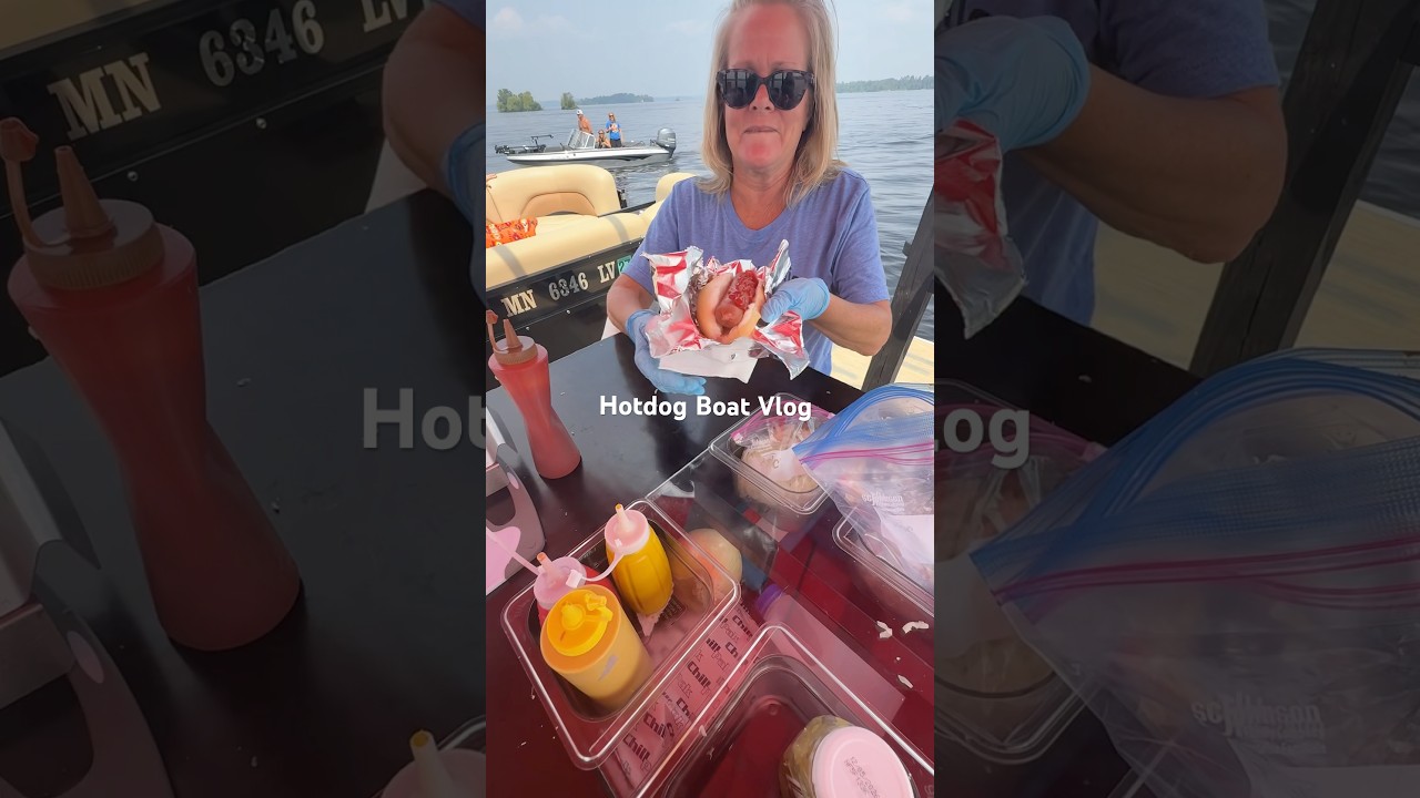 Киоск с хот-догами на озере! 