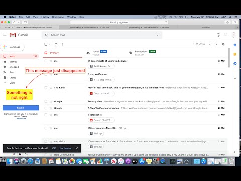 1425. "Something is not right" says Gmail