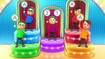 Wii Party U - All Brainy Minigames