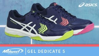 asics gel dedicate 5 review