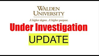 Walden University Under Investigation by  DOE, DOJ, Dept of Veterans Update