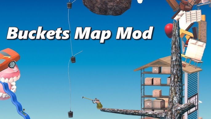 Full map of Getting Over It : r/gaming