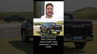 Nova Rampage 2027: motor FLEX, novos itens e preços atualizados! Vale a pena? #rampage #ram #picape