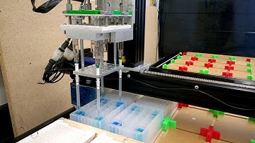 Automated Pipetting Robot End of Spring