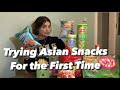 TRYING ASAIN SNACKS FOR THE FIRST TIME!!