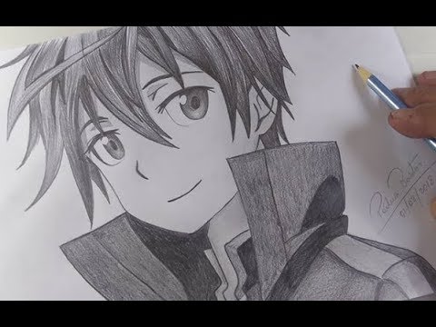 Nicky Art's on X: Desenho Minato Namikaze feito em grafite no