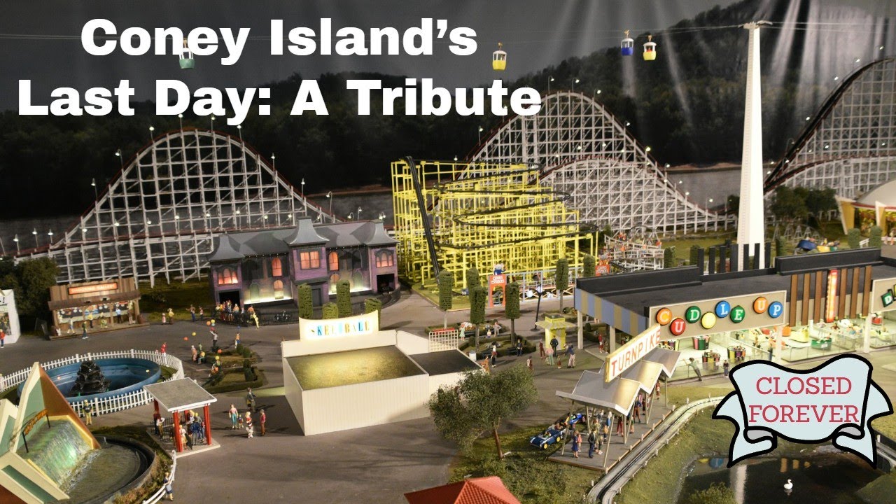 Farewell to the Coney Island Display at EnterTRAINment Junction 🚂 Closed Forever (January 2025)