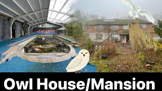 Exploring an ￼Millionaires Abandoned🦉OwlsNest House With Abandoned Swimming Pool And Cars