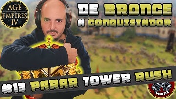 Cómo parar el Tower Rush Mongol - De Bronce a Conquistador #13
