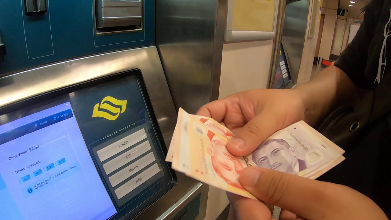 บัตรเติมเงิน mrt  Update 2022  วิธีการเติมเงินบัตร NETS Flashpay ของสิงคโปร์