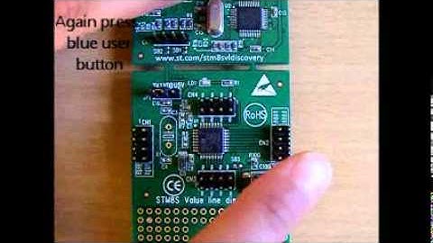 STM8S Value Line Discovery-Initial Test.wmv