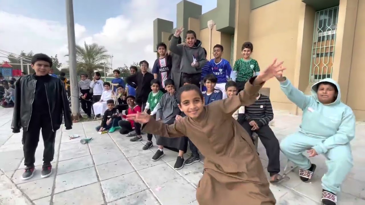 دوري مدرسة النهضة الابتدائية بالحرس الوطني ومباراة صف خامس ضد صف سادس