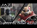 Jazwares Vault - Halo: The World Of Halo | Halo CE Grunt Major &amp; Halo 3 ODST (Captain)