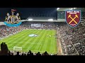 Newcastle VS Westham Football Vlog ⚒️