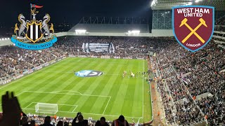 Newcastle VS Westham Football Vlog ⚒️