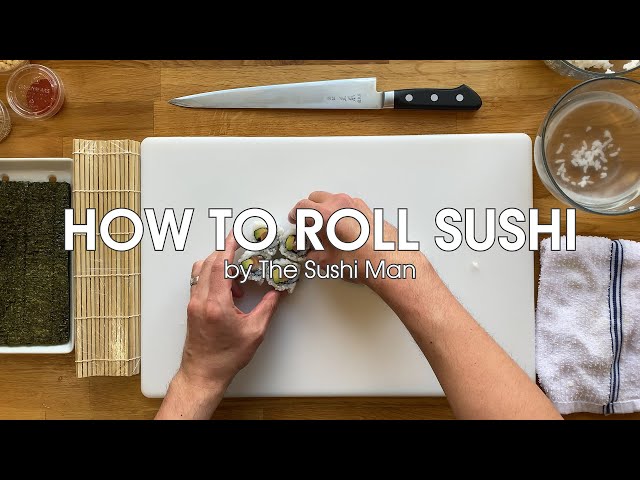 Preparing the Rolling Mat – Sushi Day