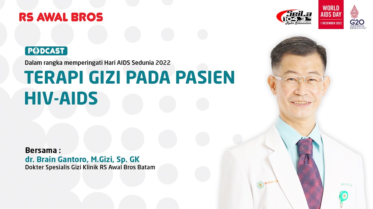 TERAPI GIZI PADA PASIEN HIV-AIDS - YouTube