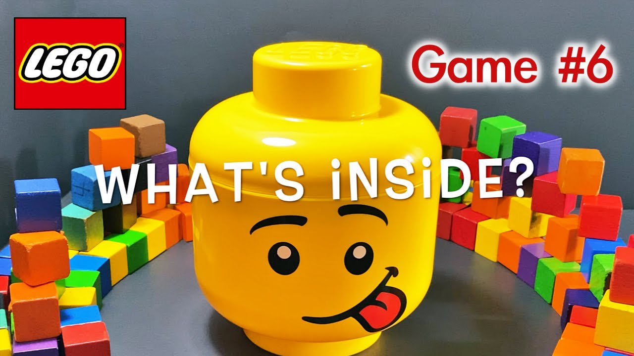 LEGO Storage Head | "What's inside?" | Guessing Game #6