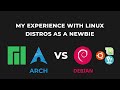 My experience with linux distros as a newbie