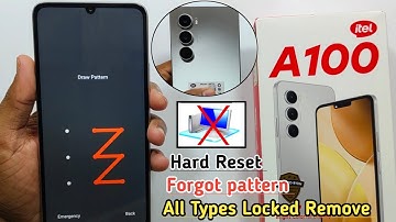 Itel A100 Hard Reset | Itel (A673L) Pattern Lock Remove | Without Pc | Password Forgot