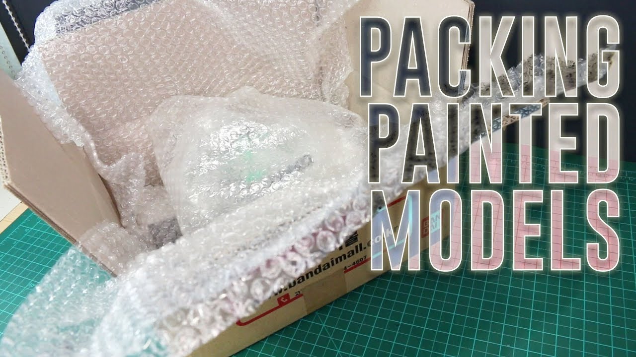 How I Pack Painted Model Kits! YouTube