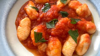 じゃがいものニョッキとトマトソースの作り方 #イタリア料理 #レシピ