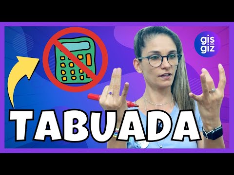 TABUADA | COMO ESTUDAR TABUADA | Prof. Gis/