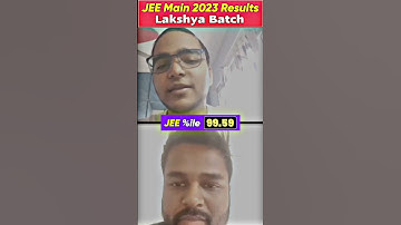 Scored 99.56%ile in JEE MAIN 2023 by last moment PREPARATION 🔥🙌#PhysicsWallah #JEEmainResults2023PW