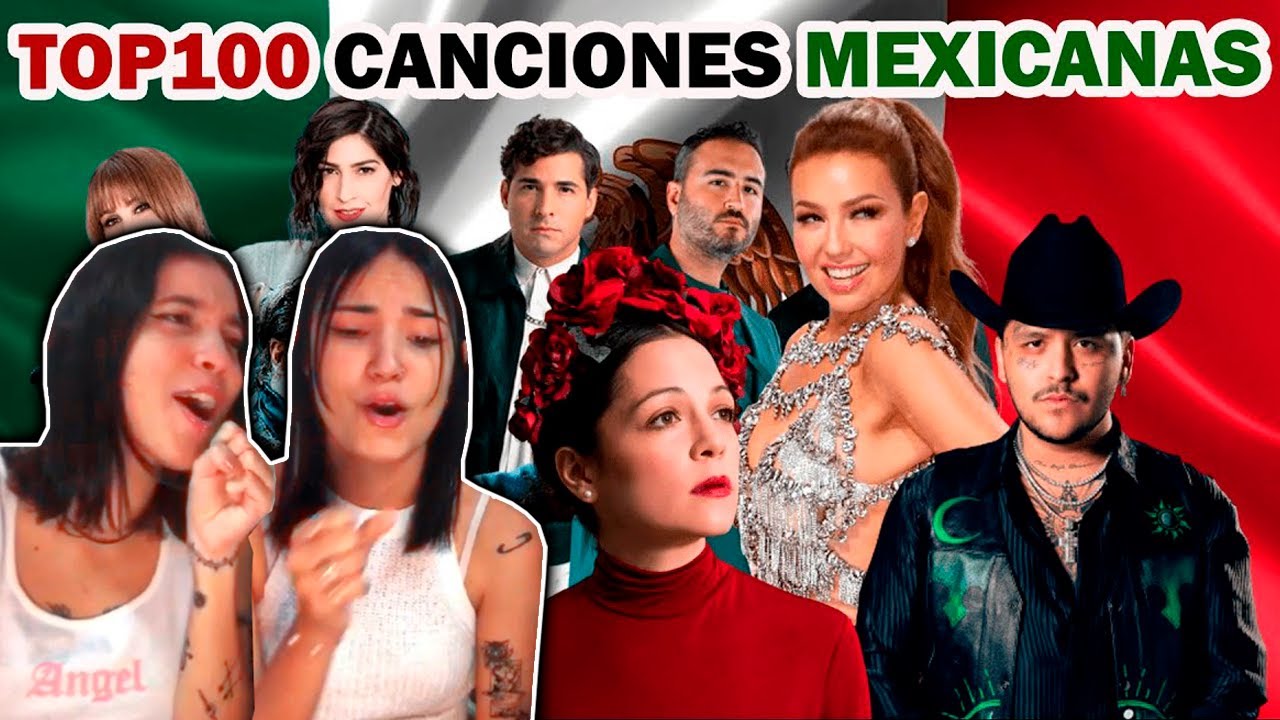 CUBANAS REACCIONAN a TOP 100 CANCIONES MAS ESCUCHADAS de MEXICO