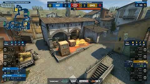 NIP vs Gambit: REZ оформляет 3 HS с M4A4 в тяжелейшей ситуации, IEM Cologne 2021